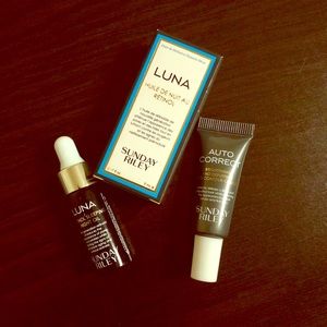 NEW Sunday Riley Auto Correct & Luna Oil